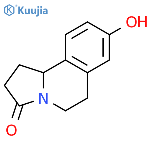 8-HYDROXY-1,5,6,10B-TETRAHYDROPYRROLO[2,1-A]ISOQUINOLIN-3(2H)-ONE structure