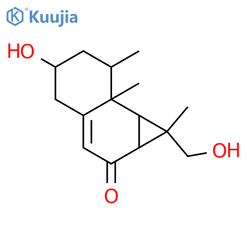 2,12-Dihydroxy-9-aristolen-8-one; 2α-form structure