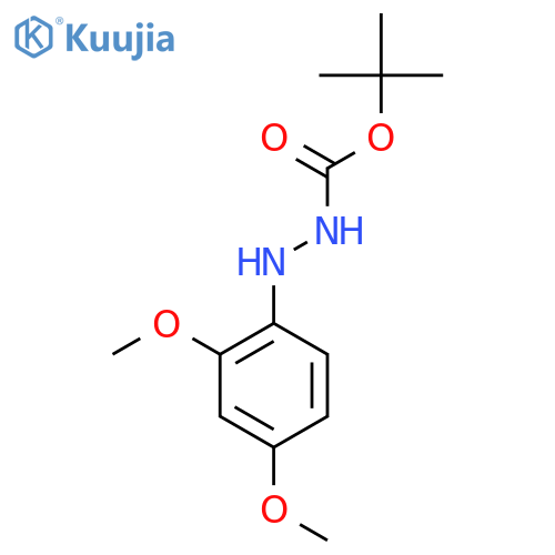 N-(2,4-Dimethoxy-Phenyl)-Hydrazinecarboxylic Acid Tert-Butyl Ester structure