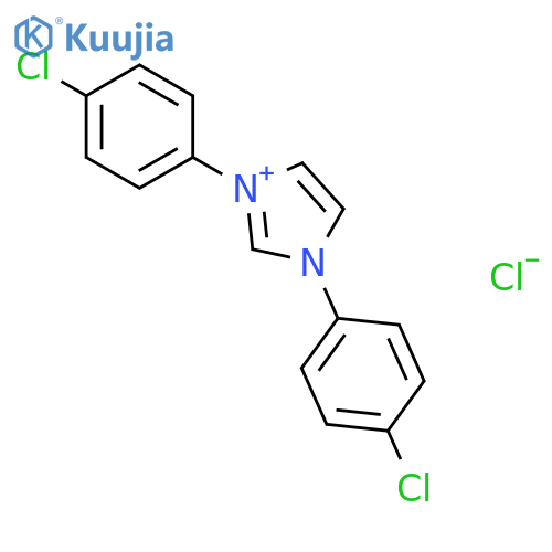 1,3-Bis(4-chlorophenyl)-1H-imidazol-3-ium chloride structure