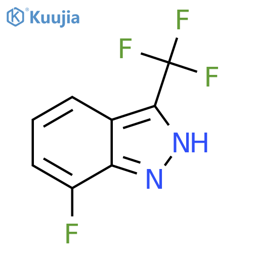 7-Fluoro-3-(trifluoromethyl)-1H-indazole structure