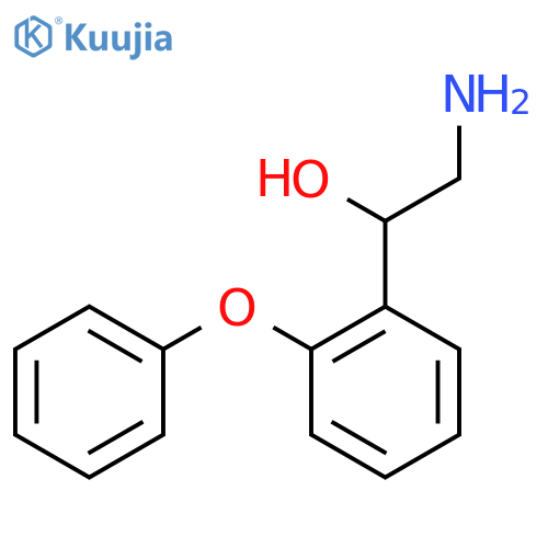 2-amino-1-(2-phenoxyphenyl)ethan-1-ol structure