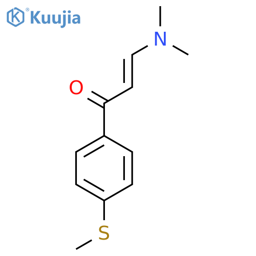 3-(dimethylamino)-1-4-(methylsulfanyl)phenylprop-2-en-1-one structure