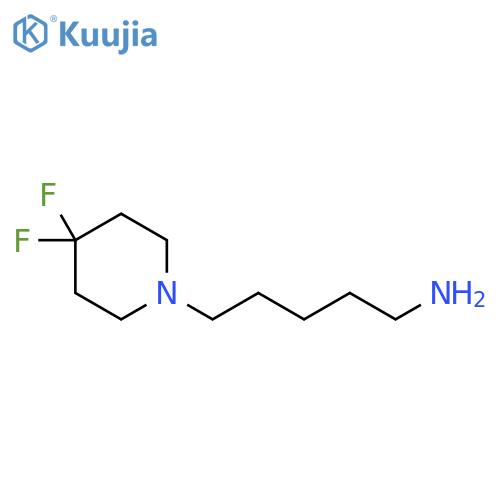 5-(4,4-Difluoro-piperidin-1-yl)-pentylamine structure