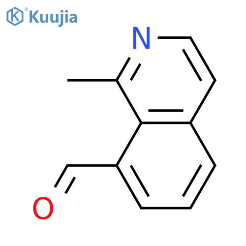 1-methylisoquinoline-8-carbaldehyde structure