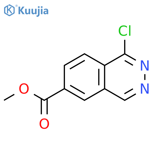 6-Phthalazinecarboxylic acid, 1-chloro-, methyl ester structure