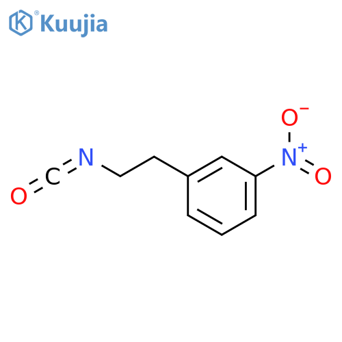 1-(2-isocyanatoethyl)-3-nitrobenzene structure