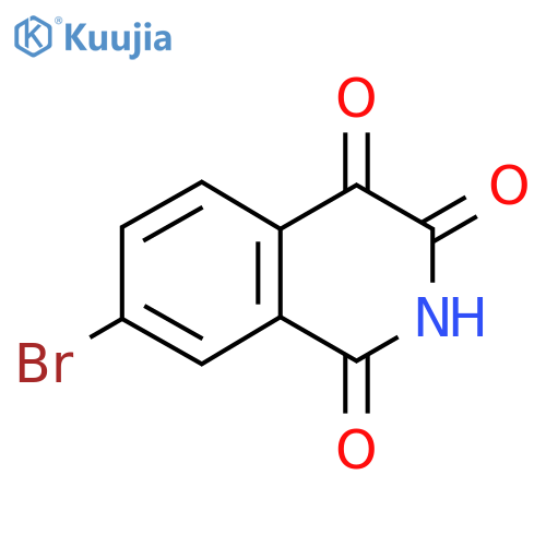 7-bromoisoquinoline-1,3,4-trione structure