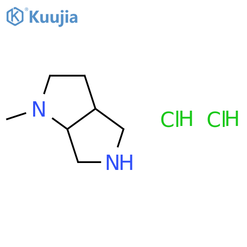 (3aS,6aS)-1-Methyl-hexahydropyrrolo3,4-bpyrrole Dihydrochloride structure