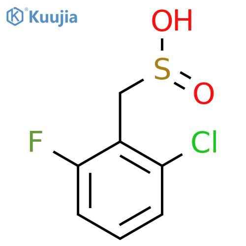 (2-Chloro-6-fluorophenyl)methanesulfinic acid structure