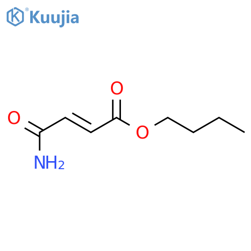 2-Butenoic acid, 4-amino-4-oxo-, butyl ester, (E)- structure