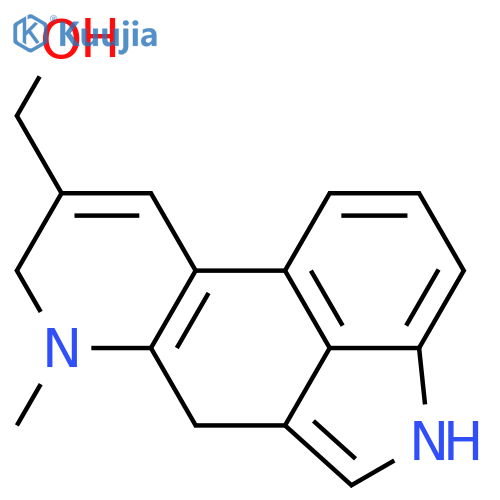 Agroclavine; (-)-form, 18-Hydroxy, 5,10-didehydro structure