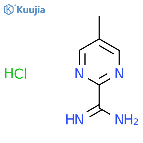 5-Methylpyrimidine-2-carboxamidine hydrochloride structure