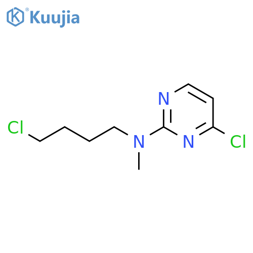 2-Pyrimidinamine, 4-chloro-N-(4-chlorobutyl)-N-methyl- structure