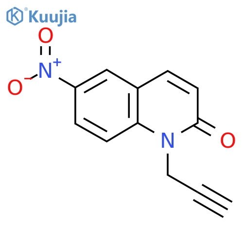6-Nitro-1-(prop-2-yn-1-yl)quinolin-2(1H)-one structure
