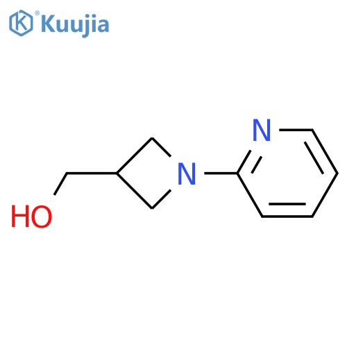 [1-(Pyridin-2-yl)azetidin-3-yl]methanol structure