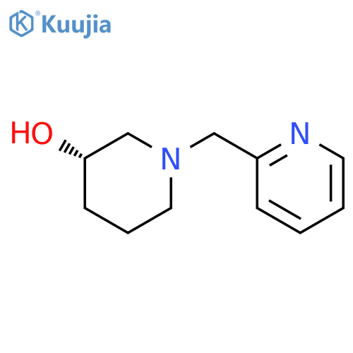 (S)-1-(Pyridin-2-ylmethyl)piperidin-3-ol structure