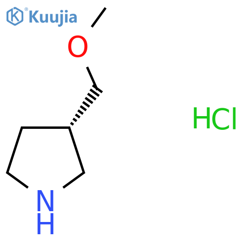 (3S)-3-(methoxymethyl)pyrrolidine hydrochloride structure