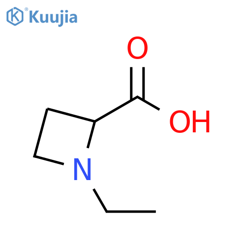 1-ethylazetidine-2-carboxylic acid structure
