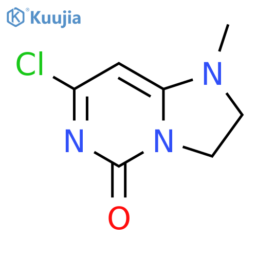 7-Chloro-1-methyl-2,3-dihydroimidazo[1,2-C]pyrimidin-5(1H)-one structure
