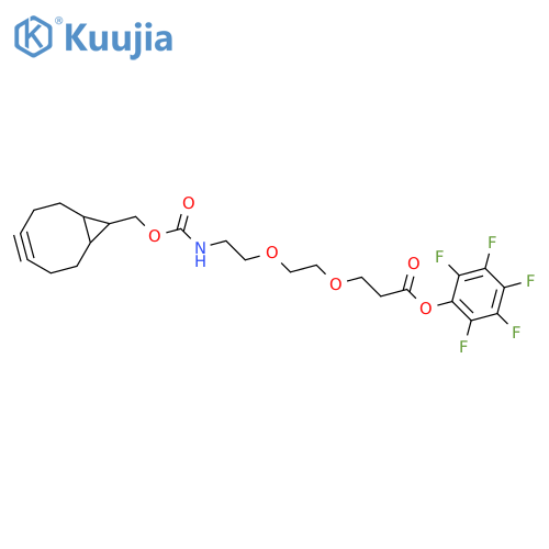 Endo-BCN-PEG2-PFP ester structure