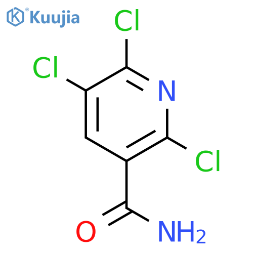 2,5,6-trichloropyridine-3-carboxamide structure