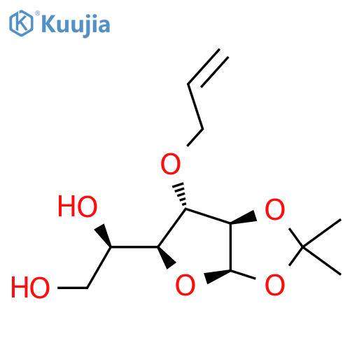 3-O-Allyl-1,2-o-isopropylidene-alpha-d-galactofuranose structure