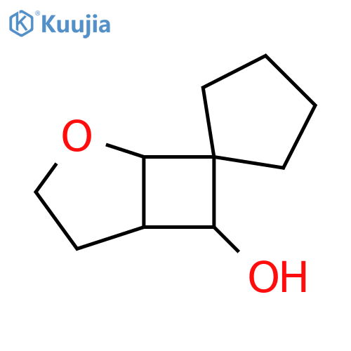 4-oxaspiro[bicyclo[3.2.0]heptane-6,1'-cyclopentan]-7-ol structure