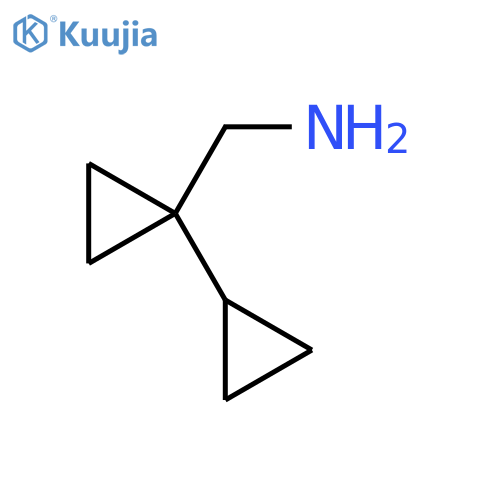 (1-Cyclopropylcyclopropyl)methanamine structure