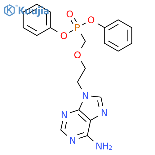 Phosphonic acid,[[2-(6-amino-9H-purin-9-yl)ethoxy]methyl]-, diphenyl ester (9CI) structure