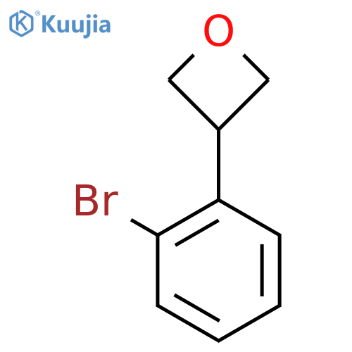 3-(2-Bromophenyl)oxetane structure