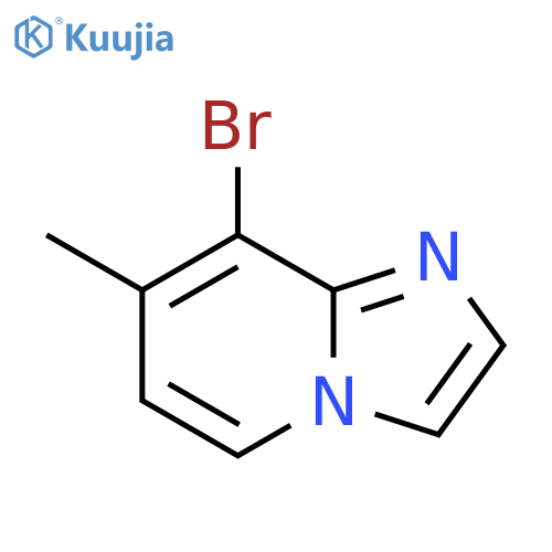 8-bromo-7-methylimidazo[1,2-a]pyridine structure
