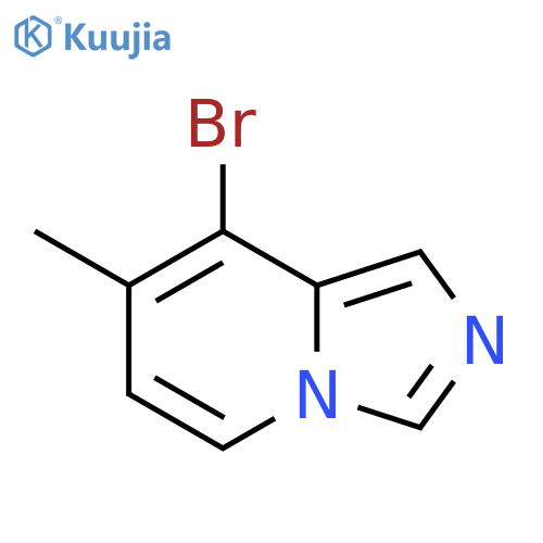 8-Bromo-7-methylimidazo[1,5-a]pyridine structure