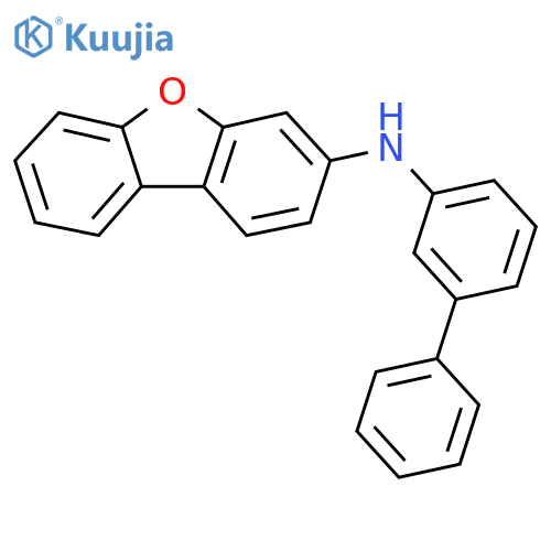 N-(Biphenyl-3-yl)dibenzo[b,d]furan-3-amine structure