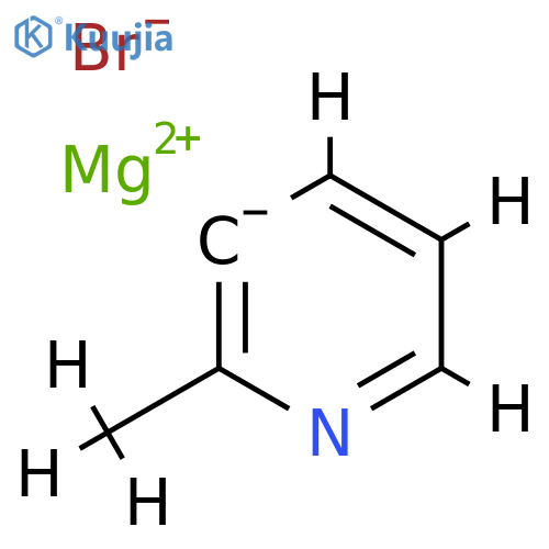 2-Methylpyridin-3-ylmagnesium bromide, 0.25M THF structure