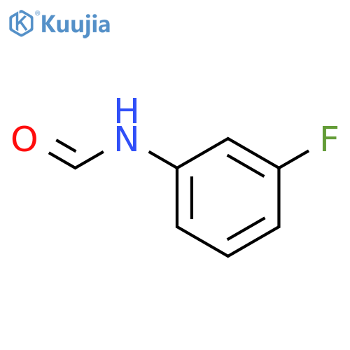 Formamide,N-(3-fluorophenyl)- structure