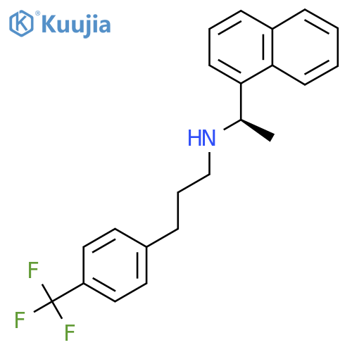(aR)-a-Methyl-N-3-4-(trifluoromethyl)phenylpropyl-1-naphthalenemethanamine (>90%) structure