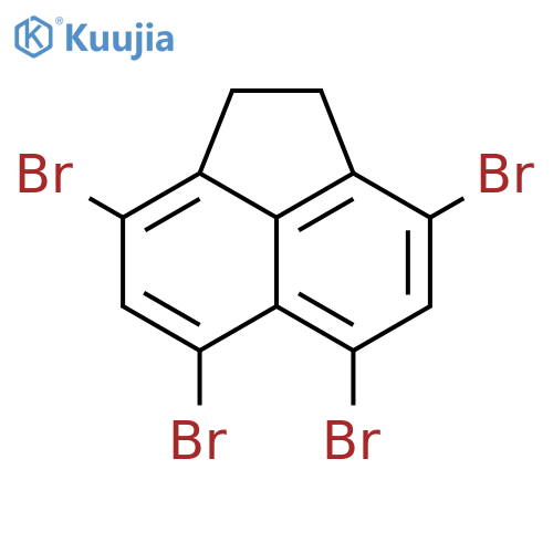 3,5,6,8-Tetrabromo-1,2-dihydro-acenaphthylene structure