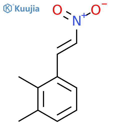 1,2-dimethyl-3-(2-nitroethenyl)benzene structure