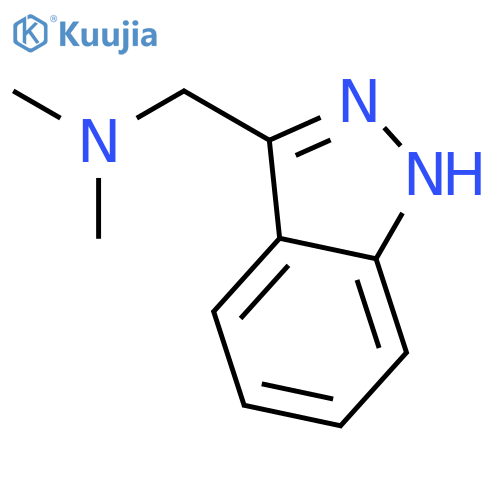 (1H-Indazol-3-yl)-N,N-dimethylmethanamine structure
