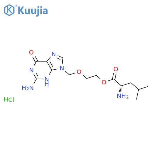 Acyclovir L-Leucinate structure