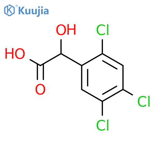 2,4,5-Trichloromandelic Acid structure