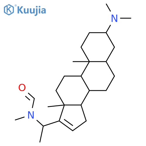 Formamide, N-[(3a,5a,20S)-3-(dimethylamino)pregn-16-en-20-yl]-N-methyl-(9CI) structure