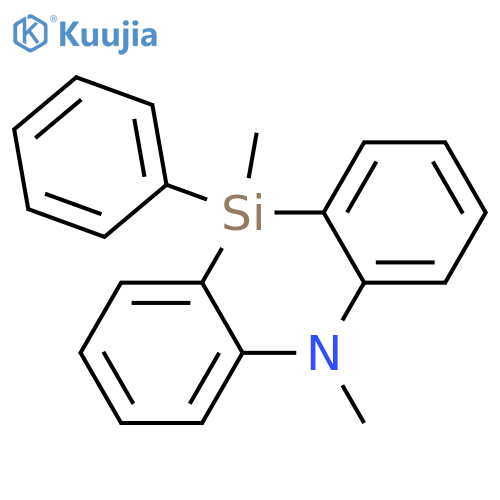Phenazasiline, 5,10-dihydro-5,10-dimethyl-10-phenyl- structure