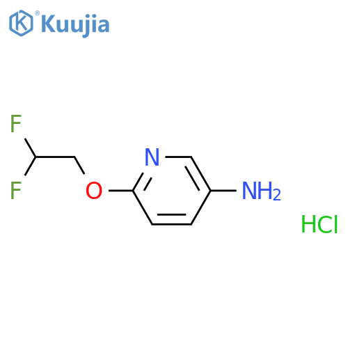 6-(2,2-difluoroethoxy)pyridin-3-amine structure