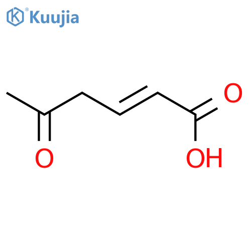 5-Oxohex-2-enoic acid structure