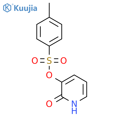 2-Oxo-1,2-dihydropyridin-3-yl 4-methylbenzene-1-sulfonate structure