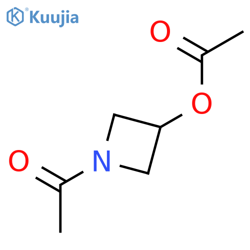 (1-acetylazetidin-3-yl) acetate structure