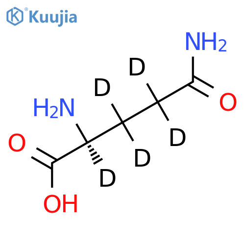 L-Glutamine-d structure