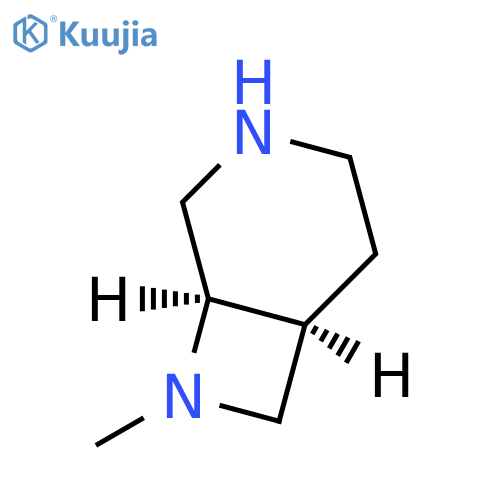 (1R,6S)-8-methyl-3,8-diazabicyclo[4.2.0]octane structure